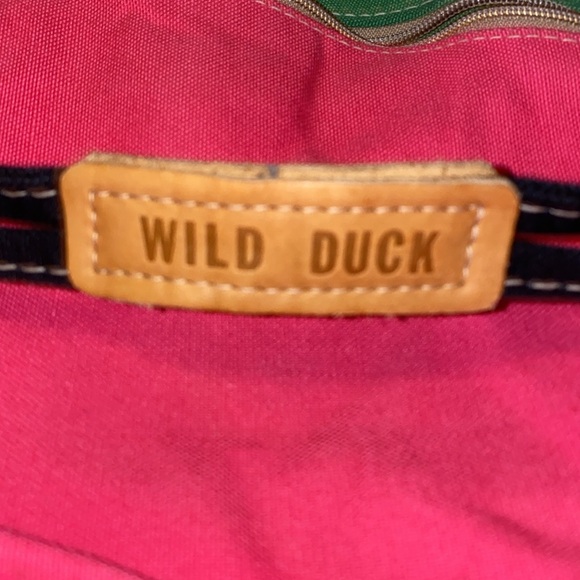 WILD DUCK COLORFUL CANVAS SHOULDER BAG - Picture 8 of 8